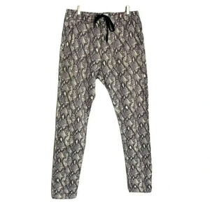 Urban Outfitters mens XL‎ snakeskin print joggers with side & rear pockets